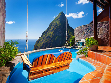 Casino at Ladera Resort, Soufriere, St. Lucia