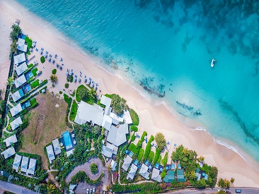 Bars and Restaurants at Keyonna Beach Resort, Turner's Beach, Antigua