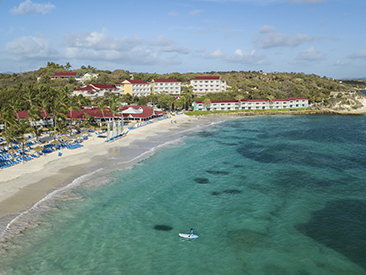 Bars and Restaurants at Pineapple Beach Club, Long Bay, Antigua