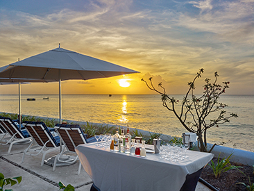 Bars and Restaurants at Treasure Beach by Elegant Hotels, St James, Barbados