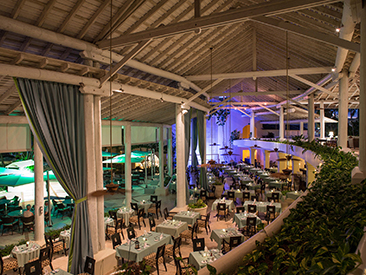Bars and Restaurants at Turtle Beach by Elegant Hotels, Barbados