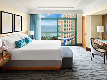 Rooms and Amenities at The Reef at Atlantis, Paradise Island, Nassau