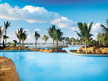 Golf Course at The Reef at Atlantis, Paradise Island, Nassau