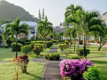 Bars and Restaurants at Coyaba Beach Resort, St George's, Grenada