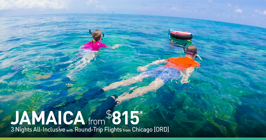 Chicago to Jamaica AllInclusive Vacation Packages The