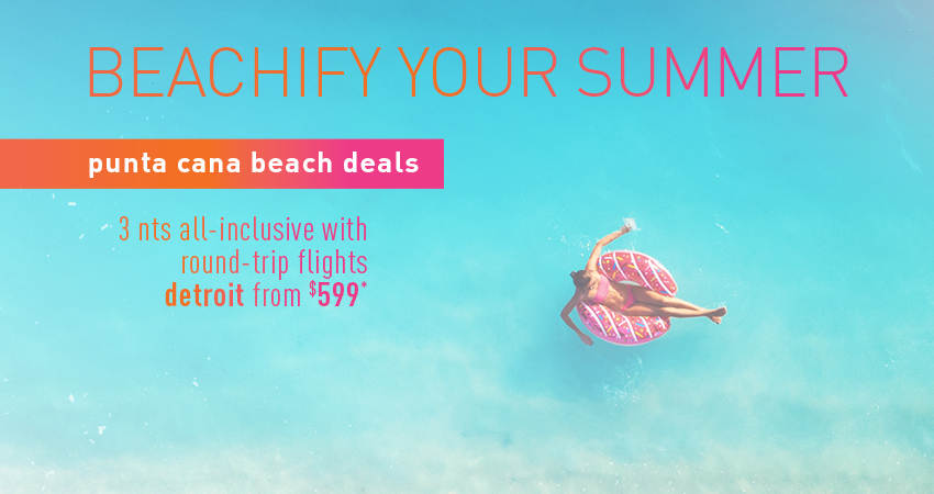Detroit to Punta Cana All-Inclusive Vacation Packages - The Best Deals