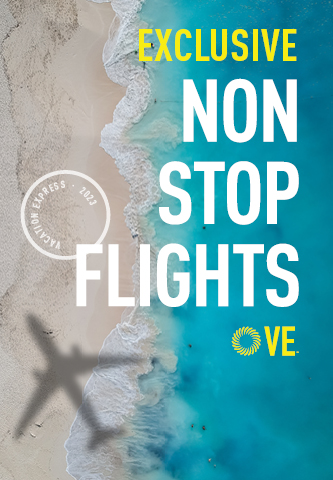 Save by flying our exclusive non-stop flights